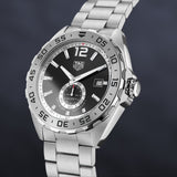 Tag Heuer Formula 1 Automatic Black Dial Silver Steel Strap Watch for Men - WAZ2012.BA0842 Buy Now By Tag Heuer