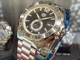 Tag Heuer Formula 1 Automatic Black Dial Silver Steel Strap Watch for Men - WAZ2012.BA0842 Buy Now By Tag Heuer