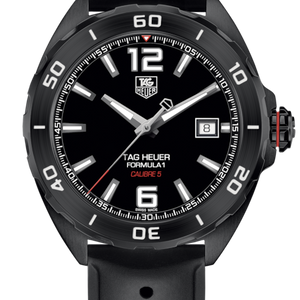 Tag Heuer Formula 1 Automatic Black Dial Black Rubber Strap Watch for Men - WAZ2115.FT8023 Buy Now By Tag Heuer
