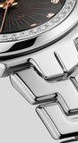 Tag Heuer Link Quartz Diamonds Black Dial Silver Steel Strap Watch for Men - WBC131G.BA0649 Buy Now By Tag Heuer