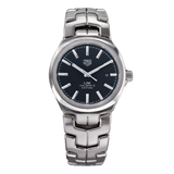Tag Heuer Link Quartz Black Dial Silver Steel Strap Watch for Women - WBC2110.BA0603 Buy Now By Tag Heuer