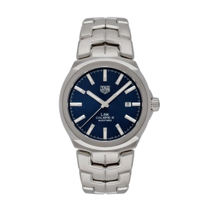 Tag Heuer Link Automatic Blue Dial Silver Steel Strap Watch for Men - WBC2112.BA0603 Buy Now By Tag Heuer