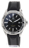 Tag Heuer Aquaracer Quartz Black Dial Black Rubber Strap Watch for Men - WBD1110.FT8021 Buy Now By Tag Heuer