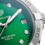 Tag Heuer Aquaracer Diamonds Emerald Green Dial Watch for Women - WBD1316.BA0740 Buy Now By Tag Heuer