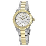 Tag Heuer Aquaracer Mother of Pearl Dial Two Tone Steel Strap Watch for Women - WBD1320.BB0320 Buy Now By Tag Heuer