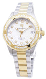Tag Heuer Aquaracer Diamonds Mother of Pearl Dial Two Tone Steel Strap Watch for Women - WBD1323.BB0320 Buy Now By Tag Heuer