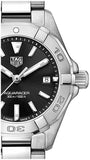 Tag Heuer Aquaracer Quartz Black Dial Silver Steel Strap Watch for Women - WBD1410.BA0741 Buy Now By Tag Heuer