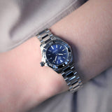 Tag Heuer Aquaracer Blue Dial Silver Steel Strap Watch for Women - WBD1412.BA0741