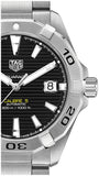Tag Heuer Aquaracer Automatic Caliber 5 Black Dial Silver Steel Strap Watch for Men - WBD2110.BA0928 Buy Now By Tag Heuer