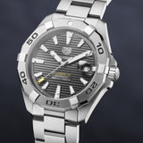 Tag Heuer Aquaracer Calibre 5 Grey Dial Silver Steel Strap Watch for Men - WBD2113.BA0928 Buy Now By Tag Heuer