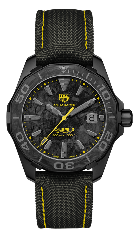 Tag Heuer Aquaracer Carbon Dial Watch for Men - WBD218B.FC6446 Buy Now By Tag Heuer