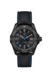 Tag Heuer Aquaracer Calibre 5 Black Nylon Strap Carbon Dial Watch for Men - WBD218C.FC6447 Buy Now By Tag Heuer