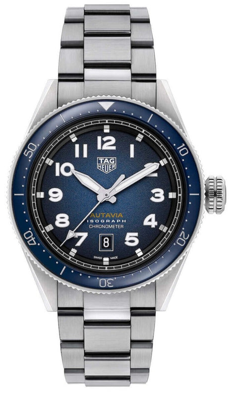 Tag Heuer Autavia Blue Dial Watch for Men - WBE5116.EB0173 Buy Now By Tag Heuer