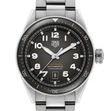 Tag Heuer Autavia Automatic Grey Dial Silver Steel Strap Watch for Men - WBE5114.EB0173 Buy Now By Tag Heuer
