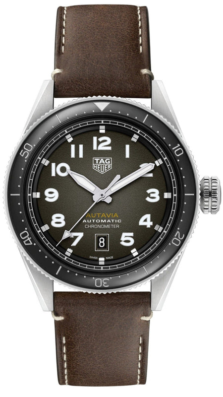 Tag Heuer Autavia Automatic Grey Dial Watch for Men - WBE5114.FC8266 Buy Now By Tag Heuer