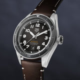 Tag Heuer Autavia Automatic Grey Dial Brown Leather Strap Watch for Men - WBE5114.FC8266 Buy Now By Tag Heuer