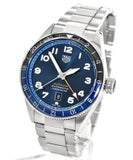 Tag Heuer Autavia Cosc GMT Automatic Blue Dial Silver Steel Strap Watch for Men - WBE511A.BA0650 Buy Now By Tag Heuer