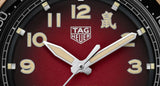 Tag Heuer Autavia Calibre 5 Chinese New Year Maroon Dial Maroon Leather Strap Watch for Men - WBE5193.FC8300 Buy Now By Tag Heuer