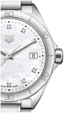 Tag Heuer Formula 1 White Mother of Pearl Dial Silver Steel Strap Watch for Women - WBJ1319.BA0666 Buy Now By Tag Heuer