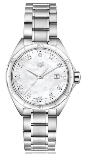 Tag Heuer Formula 1 Diamonds Mother of Pearl White Dial Watch for Women - WBJ1319.BA0666 Buy Now By Tag Heuer