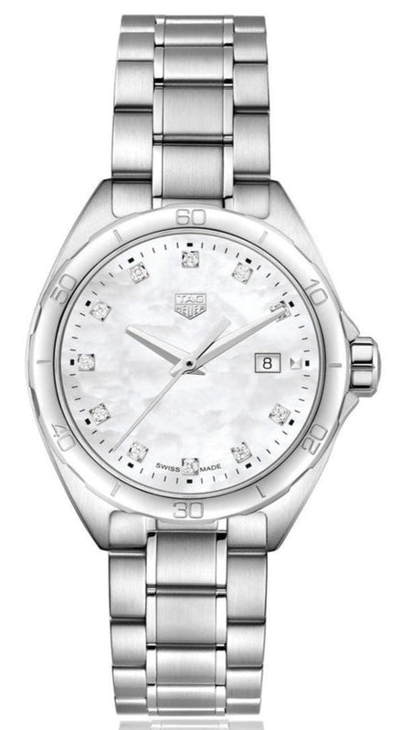 Tag Heuer Formula 1 Diamonds Mother of Pearl White Dial Watch for Women - WBJ1319.BA0666 Buy Now By Tag Heuer