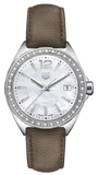 Tag Heuer Formula 1 Quartz Mother of Pearl Dial Brown Leather Strap Watch for Women - WBJ131A.FC8255 Buy Now By Tag Heuer
