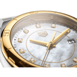 Tag Heuer Formula 1 Diamonds Mother of Pearl White Dial Two Tone Steel Strap Watch for Women - WBJ1421.BB0648 Buy Now By Tag Heuer