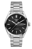 Tag Heuer Carrera Calibre 5 Automatic Black Dial Silver Steel Strap Watch for Men - WAR201A.BA0723 Buy Now By Tag Heuer