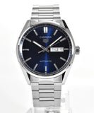 Tag Heuer Carrera Day Date Blue Dial Silver Steel Strap Watch for Women - WBN2012.BA0640 Buy Now By Tag Heuer