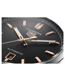 Tag Heuer Carrera Black Dial Silver Steel Strap Watch for Men - WBN2113.BA0639 Buy Now By Tag Heuer