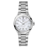 Tag Heuer Carrera Mother of Pearl Dial Silver Steel Strap Watch for Women - WBN2410.BA0621 Buy Now By Tag Heuer