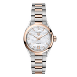 Tag Heuer Carrera Date Automatic Mother of Pearl Dial Two Tone Steel Strap Watch for Women - WBN2450.BD0569 Buy Now By Tag Heuer