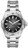 Tag Heuer Aquaracer Professional 200 Automatic Black Dial Silver Steel Strap Watch for Men - WBP2110.BA0627 Buy Now By Tag Heuer