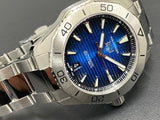 Tag Heuer Aquaracer Professional 200 Automatic Blue Dial Silver Steel Strap Watch for Men - WBP2111.BA0627