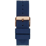 Guess Poseidon Blue Dial Blue Rubber Strap Watch for Men - GW0057G2 Buy Now By Guess