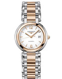 Longines PrimaLuna Quartz White Dial Two Tone Steel Strap Watch for Women - L8.110.5.16.6 Buy Now By Longines