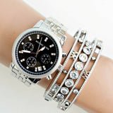 Michael Kors Jet Set Chronograph Blue Dial Silver Steel Strap Watch for Women - MK5021 Buy Now By Michael Kors