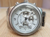 Michael Kors Runway Chronograph Quartz Silver Dial Silver Steel Strap Watch For Women - MK5574 Buy Now By Michael Kors