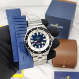 Breitling Superocean Automatic 44mm Blue Dial Silver Steel Strap Watch for Men - A17376211C1A1 Buy Now By Breitling