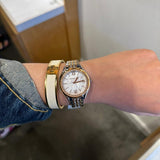 Michael Kors Mindy Three Hand White Dial Two Tone Steel Strap Watch For Women - MK7077 Buy Now By Michael Kors