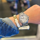 Michael Kors Camille Crystals Quartz Silver Dial Silver Steel Strap Watch for Women - MK6993 Buy Now By Michael Kors