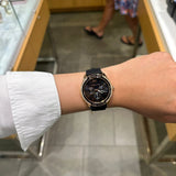 Michael Kors Jessa Quartz Black Dial Black Silicone Strap Watch For Women - MK7266 Buy Now By Michael Kors