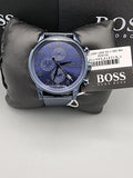 Hugo Boss Navigator Chronograph Blue Dial Blue Mesh Bracelet Watch for Men - 1513538 Buy Now By Hugo Boss
