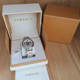 Versace Aion Chronograph White Dial Silver Steel Strap Watch for Men - VBR040017 Buy Now By Versace