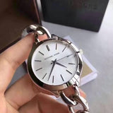 Michael Kors Slim Runway Silver Dial Silver Steel Strap Watch for Women - MK3279 Buy Now By Michael Kors