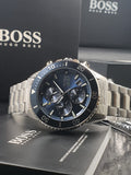 Hugo Boss Admiral Blue Dial Silver Steel Strap Watch for Men - 1513907 Buy Now By Hugo Boss