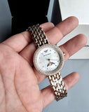 Emporio Armani Rosa Mother of Pearl Dial Rose Gold Steel Strap Watch For Women - AR11462 Buy Now By Emporio Armani