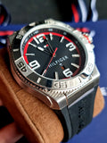 Tommy Hilfiger Drew Black Dial Black Rubber Strap Watch for Men - 1791064 Buy Now By Tommy Hilfiger