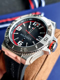 Tommy Hilfiger Drew Black Dial Black Rubber Strap Watch for Men - 1791064 Buy Now By Tommy Hilfiger