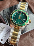 Movado Series 800 Green Dial Two Tone Steel Strap Watch for Men - 2600147 Buy Now By Movado